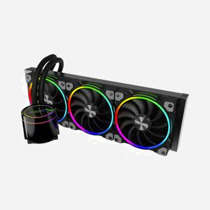 Alpenföhn 84000000182 Système Refroidissement Liquide All-in-One CPU, Radiateur 402mm, Flux d'air 132.4 m³/h, 500-2200 tr/min, Compatible Socket Intel/AMD - Miniature 5