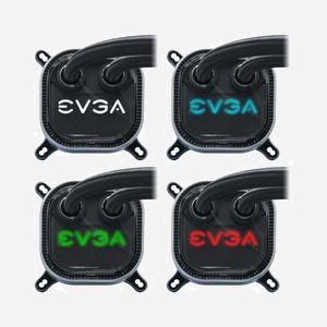 EVGA Refroidisseur CPU liquide All-In-One 360mm (400-HY-CL36-V1) - Compatible Intel/AMD, 3x 120mm, 500-2400 RPM, 74.82 CFM, 16-39.9 dBA, éclairage RGB - Miniature 2