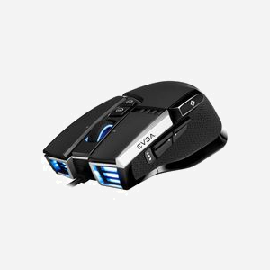 Souris Gaming EVGA X17 Ambidextre Optique 16000 DPI USB Type-A, 10 Boutons, 8000 Hz, Accélération 50G, Processeur Arm Cortex-M33, Noir - Miniature 2