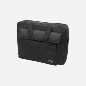 Ultron 371957 Malette Ordinateur Portable 15.6" Polyester Noir, Compartiment Rembourré 374x35x245mm, Sangle et Poignées, 380x40x290mm, 350g - Miniature 2