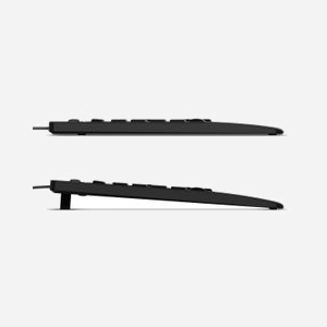 3Dconnexion Keyboard Pro avec Numpad - Clavier Bureau QWERTY US International, USB + RF Wireless + Bluetooth, Switch Ciseaux, Batterie 350mAh - Miniature 5