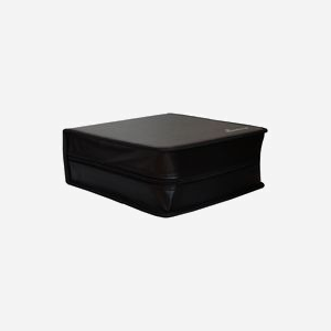MediaRange BOX93 Étui Portefeuille 200 Disques Optiques 120mm Noir Simili-cuir/Toison avec Poignée et Fermeture Éclair, Protection Anti-Poussière/Rayures - Miniature 4