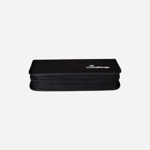 MediaRange BOX99 Boîtier Nylon Noir pour 5 Cartes SD/SDHC/SDXC (256x110x49mm) Résistant aux collisions et à la saleté - Miniature 1