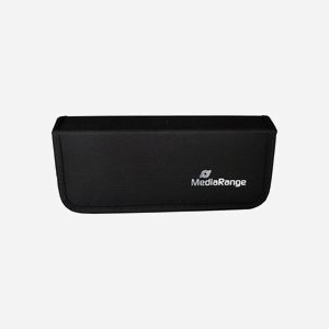 MediaRange BOX99 Boîtier Nylon Noir pour 5 Cartes SD/SDHC/SDXC (256x110x49mm) Résistant aux collisions et à la saleté - Miniature 2