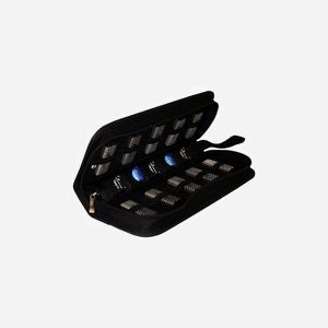 MediaRange BOX99 Boîtier Nylon Noir pour 5 Cartes SD/SDHC/SDXC (256x110x49mm) Résistant aux collisions et à la saleté - Miniature 5