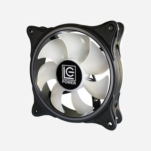 LC-Power LC-CF-120-ARGB-B Ventilateur 120mm ARGB Noir, 800-1300 RPM, 14.6-26.8 dB, 20.35-48.9 CFM, Palier FDB, Connecteur 6-broches, 12V - Miniature 5