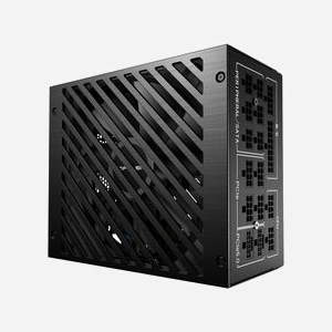 LC-Power LC850P V3.0 Alimentation 850W ATX 3.0 80 PLUS Platinum, PFC Actif, 10x SATA, 5x Molex, 4x PCI-E (6+2), 1x PCI-E (12+4), Vent. 13.5cm