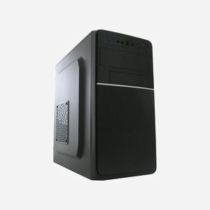 LC-Power 2015MB Micro Tower Noir : ATX, 1x 5.25" Externe, 2x 3.5" & 2x 2.5" Internes, USB 3.2 Gen 1, Vent. 120mm Avant & Latéral, 80mm Arrière