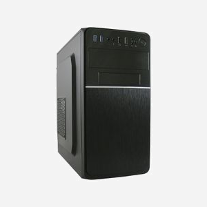 LC-Power 2015MB Micro Tower Noir : ATX, 1x 5.25" Externe, 2x 3.5" & 2x 2.5" Internes, USB 3.2 Gen 1, Vent. 120mm Avant & Latéral, 80mm Arrière - Miniature 2