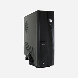 LC-Power LC-1400MI Mini Tower PC Noir, Alimentation 200W LC200SFX V3.21, Micro ATX/Mini-ITX, Baies 3.5"/5.25", USB 3.2 Gen 1, 300x400x95mm