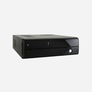 LC-Power LC-1400MI Mini Tower PC Noir, Alimentation 200W LC200SFX V3.21, Micro ATX/Mini-ITX, Baies 3.5"/5.25", USB 3.2 Gen 1, 300x400x95mm - Miniature 2