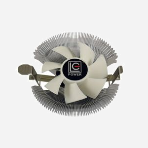 LC-Power LC-CC-85 Refroidisseur CPU 8cm, 800-2200tr/min, 12-32 CFM, TDP 70W, Aluminium/Plastique, Sockets LGA775-1700/AM2-FM2, 104x100x45mm