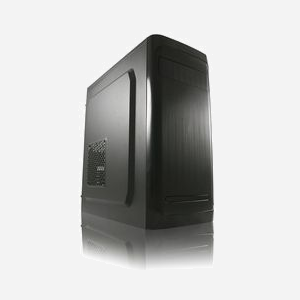LC-Power Boîtier PC Midi Tower LC-7034B-ON Noir, ATX/micro ATX/Mini-ITX, 1x 5.25", 2x 3.5", 2x 2.5", USB 3.2 Gen 1, Ventilateur 120mm, 195x413x418mm - Miniature 1