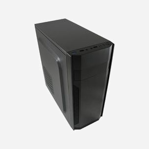 LC-Power 7036B-ON Boîtier PC Midi Tower Noir, ATX/micro ATX/Mini-ITX, USB 3.2 Gen 1, Vent. 120/92/80mm, 2x 3.5", 2x 2.5", 1x 5.25", 195x414x418mm - Miniature 3