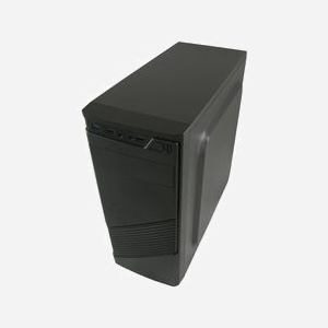 LC-Power Boîtier PC Midi Tower 7037B Noir, ATX/microATX/Mini-ITX, 1x120mm avant, 2x3.5", 2x2.5", USB 3.2 Gen 1, Audio In/Out, Acier/Plastique - Miniature 5