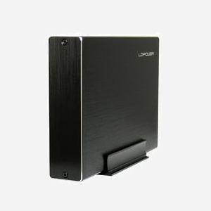 LC-Power LC-35U3-Becrux-C1 Boîtier HDD 3.5" Noir USB Type-C USB 3.2 Gen 2 (3.1 Gen 2) SATA/SATA II/SATA III Aluminium Support UASP - Miniature 2