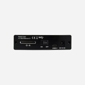LC-Power LC-35U3-Becrux-C1 Boîtier HDD 3.5" Noir USB Type-C USB 3.2 Gen 2 (3.1 Gen 2) SATA/SATA II/SATA III Aluminium Support UASP - Miniature 4