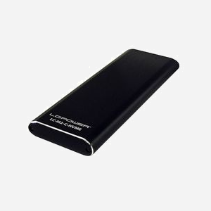 LC-Power LC-M2-C-NVME Boîtier Externe M.2 NVMe vers USB 3.2 Gen 2 Type-C, Aluminium Noir, Taux de Transfert 10 Gbit/s, 40x106x10.5mm - Miniature 2