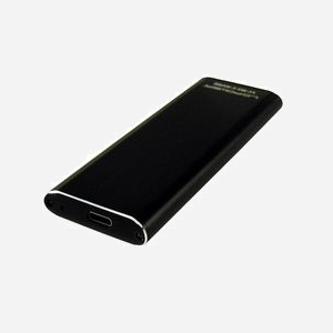 LC-Power LC-M2-C-NVME Boîtier Externe M.2 NVMe vers USB 3.2 Gen 2 Type-C, Aluminium Noir, Taux de Transfert 10 Gbit/s, 40x106x10.5mm - Miniature 3