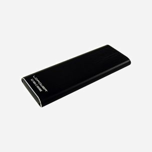LC-Power LC-M2-C-NVME Boîtier Externe M.2 NVMe vers USB 3.2 Gen 2 Type-C, Aluminium Noir, Taux de Transfert 10 Gbit/s, 40x106x10.5mm - Miniature 4