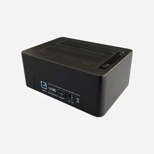 LC-Power LC-DOCK-U3-V Station d'accueil HDD/SSD SATA III 2.5/3.5" USB 3.2 Gen 1 Type-B, 5Gbps, UASP, compatible Windows/macOS, noir - Miniature 4