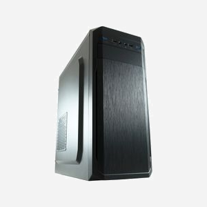 LC-Power 7039B Boîtier PC Midi Tower Noir (ATX, micro ATX, Mini-ITX) - 1x 5.25", 2x 3.5", 2x 2.5", USB 3.2 Gen 1, Ventilateurs 120/92/80mm - Miniature 2