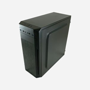 LC-Power 7039B Boîtier PC Midi Tower Noir (ATX, micro ATX, Mini-ITX) - 1x 5.25", 2x 3.5", 2x 2.5", USB 3.2 Gen 1, Ventilateurs 120/92/80mm - Miniature 5