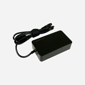 LC-Power LC-NB-PRO-65 Adaptateur Secteur Universel 65W pour Ordinateur Portable, 110-240V, Noir, avec Protection Surtension/Surintensité/Court-Circuit