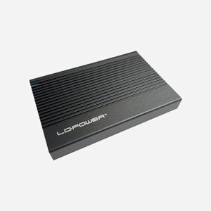 LC-Power LC-25U3-C Boîtier HDD/SSD 2.5" SATA I/II/III USB 3.2 Gen 2 Type-C 6Gbit/s Aluminium/Plastique Noir, Support Windows/macOS/Linux