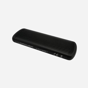 LC-Power LC-M2-C-NVME-2 Boîtier SSD M.2 USB Type-C USB 3.2 Gen 2 10Gbit/s Aluminium/Plastique Compatible Windows/macOS/Linux JMS583 Noir - Miniature 2