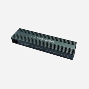 LC-Power LC-M2-C-MULTI-3 Boîtier Externe M.2 NVMe USB 3.2 Gen 2 (3.1 Gen 2) RTL9210B Aluminium/Plastique Anthracite Compatible Windows/macOS - Miniature 2