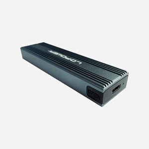 LC-Power LC-M2-C-MULTI-3 Boîtier Externe M.2 NVMe USB 3.2 Gen 2 (3.1 Gen 2) RTL9210B Aluminium/Plastique Anthracite Compatible Windows/macOS - Miniature 3