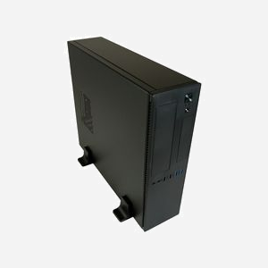 LC-Power LC-1406MB-TFX-ON Boîtier PC Micro Tower Noir, microATX/Mini-ITX, 1x 3.5", 3x 2.5", 4 slots d'extension, USB 3.2 Gen 1, ventilateur 80mm - Miniature 2