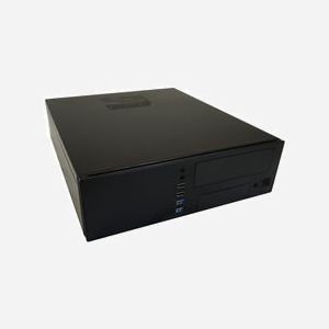 LC-Power LC-1406MB-TFX-ON Boîtier PC Micro Tower Noir, microATX/Mini-ITX, 1x 3.5", 3x 2.5", 4 slots d'extension, USB 3.2 Gen 1, ventilateur 80mm - Miniature 3