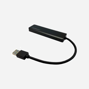 LC-Power LC-HUB-U3-4-V2 Hub USB 3.2 Gen 1 Type-A et Type-C, 5 Ports, 5 Mbit/s, câble 0.155m, Noir, Dimensions 12x32x105mm - Miniature 5