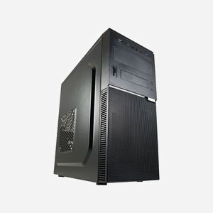 LC-Power LC-7041B-ON Boîtier PC Midi Tower Noir - ATX/micro ATX/Mini-ITX, 1x USB-C, 2x USB 3.2, 1x USB 2.0, ventilateurs 120/140/80mm, 3.5/2.5" - Miniature 1