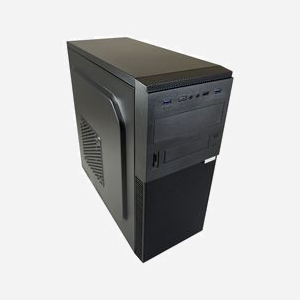 LC-Power LC-7041B-ON Boîtier PC Midi Tower Noir - ATX/micro ATX/Mini-ITX, 1x USB-C, 2x USB 3.2, 1x USB 2.0, ventilateurs 120/140/80mm, 3.5/2.5" - Miniature 3