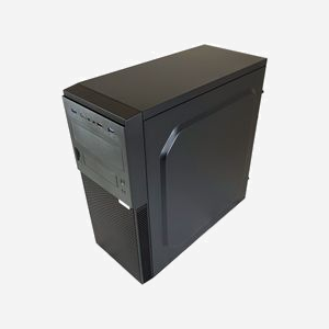 LC-Power LC-7041B-ON Boîtier PC Midi Tower Noir - ATX/micro ATX/Mini-ITX, 1x USB-C, 2x USB 3.2, 1x USB 2.0, ventilateurs 120/140/80mm, 3.5/2.5" - Miniature 5