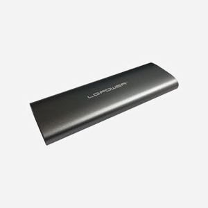 LC-Power LC-M2-C-MULTI-2 Boîtier SSD M.2 Anthracite USB Type-C 3.2 Gen 2 (10 Gbit/s) pour SSD M.2 PCIe/SATA - Aluminium/Plastique - Miniature 1