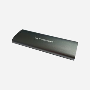 LC-Power LC-M2-C-MULTI-2 Boîtier SSD M.2 Anthracite USB Type-C 3.2 Gen 2 (10 Gbit/s) pour SSD M.2 PCIe/SATA - Aluminium/Plastique - Miniature 2
