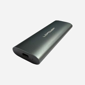 LC-Power LC-M2-C-MULTI-2 Boîtier SSD M.2 Anthracite USB Type-C 3.2 Gen 2 (10 Gbit/s) pour SSD M.2 PCIe/SATA - Aluminium/Plastique - Miniature 3
