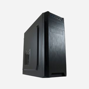 LC-Power 7040B-ON Boîtier PC Midi Tower Noir ATX/micro ATX/Mini-ITX, 1x5.25", 3x3.5", 2x2.5", USB 3.2 Gen 1, Lecteur de cartes, Vent. 120/92/80mm