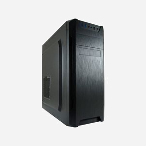 LC-Power 7040B-ON Boîtier PC Midi Tower Noir ATX/micro ATX/Mini-ITX, 1x5.25", 3x3.5", 2x2.5", USB 3.2 Gen 1, Lecteur de cartes, Vent. 120/92/80mm - Miniature 2