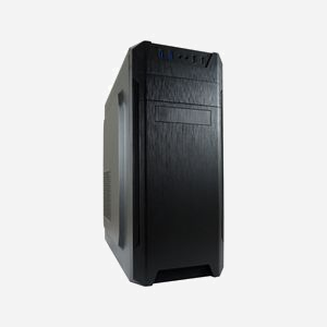 LC-Power 7040B-ON Boîtier PC Midi Tower Noir ATX/micro ATX/Mini-ITX, 1x5.25", 3x3.5", 2x2.5", USB 3.2 Gen 1, Lecteur de cartes, Vent. 120/92/80mm - Miniature 3