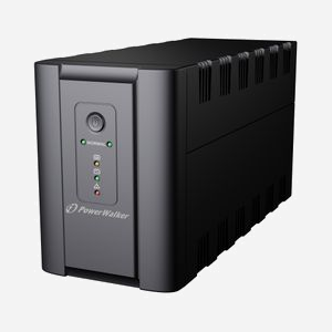 PowerWalker VI 2200 Onduleur 2.2kVA / 1100W, 4 Prises CA, 170-280V Input, USB, RJ45/RJ11, Batterie 9Ah, Temps de Charge 6h, Format Compact - Miniature 2