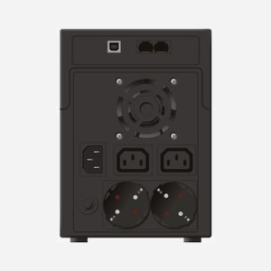 PowerWalker VI 2200 Onduleur 2.2kVA / 1100W, 4 Prises CA, 170-280V Input, USB, RJ45/RJ11, Batterie 9Ah, Temps de Charge 6h, Format Compact - Miniature 3