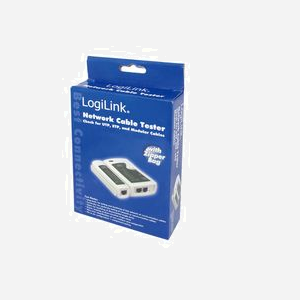 Testeur de câbles LogiLink WZ0010 pour réseaux RJ45/RJ11/RJ12 et câbles coaxiaux avec indicateur LED de continuité. - Miniature 2