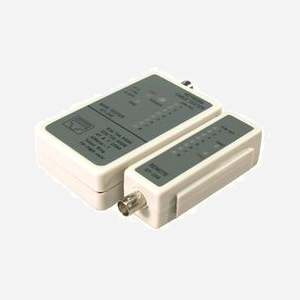 LogiLink WZ0011 Testeur de câbles réseau RJ45/RJ11/BNC - Vérification de continuité et de court-circuit - Identification de paires - Indicateur LED - Miniature 2