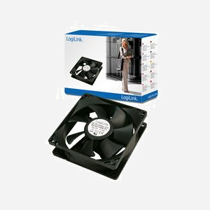 Ventilateur Boîtier PC LogiLink FAN101 80x80x25mm Noir, 2500 tr/min, 50 CFM, 32.6dB, Connecteur 4-pin, Durée de vie 30000h