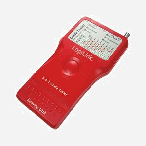 Testeur de câble réseau LogiLink WZ0014 RJ-45 - Alimentation 9V pour tests de câblage Ethernet standard. - Miniature 1